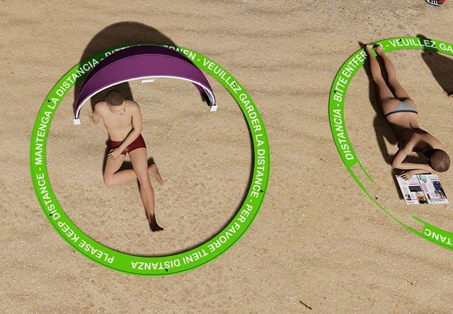 Aro Playero para delimitación de tu espacio