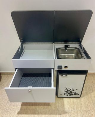 Conjunto mueble cocina camper 