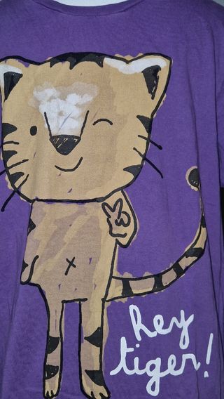 Camiseta Tigre Pull&Bear XL