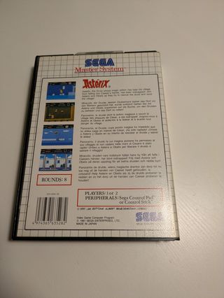 Asterix Sega Master System Completo