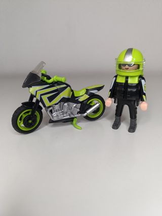 Playmobil Motocicleta 70204