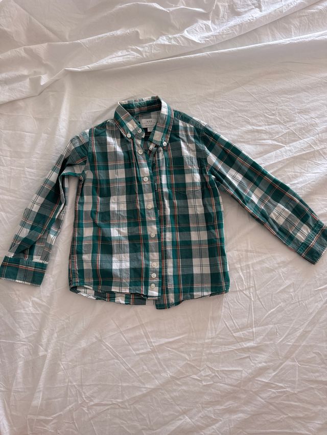 Camisa niño cuadros - Talla 4