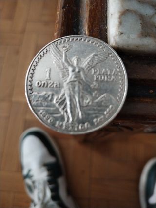 Moneda Plata Mexicana 1 Onza