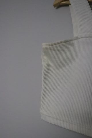 Top blanco HM - Tirantes