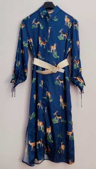 Vestido Zara estampado talla XS