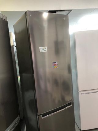 Nevera LG acero inoxidable