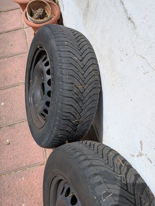 4 Llantas acero 15" VW Caddy