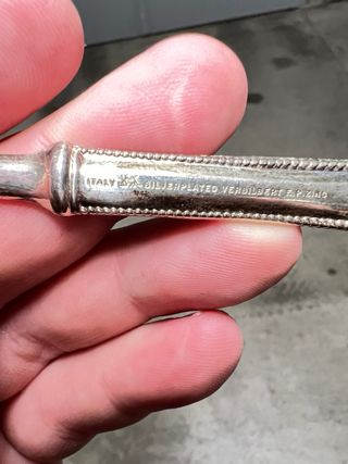 Set posate vintage argento - 13pz