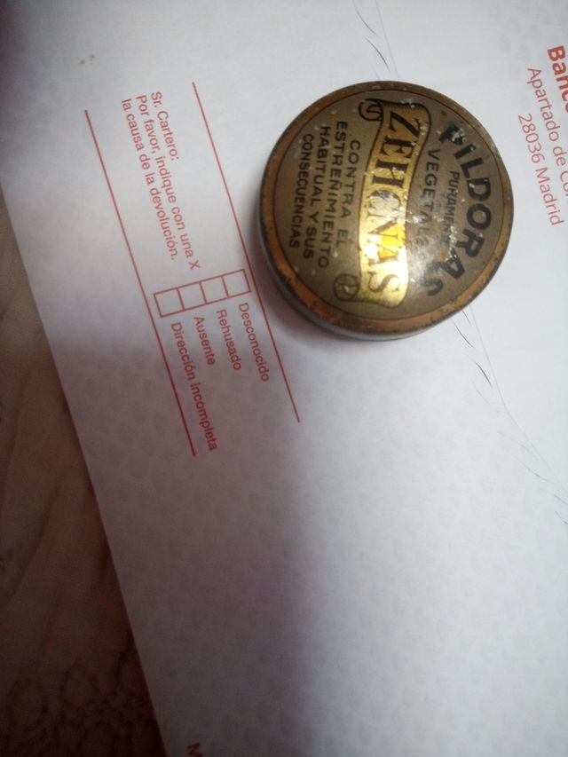 Pildoras Zehonas vintage