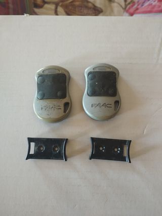 2 Mandos garaje FAAC DL4 868 SLH