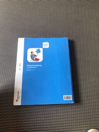 MATEMATIKA AKADEMIKOA EBATZI SAILA 4 DBH EGITEN...