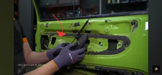 Aislante puerta del.derecha VW Lupo / Arosa