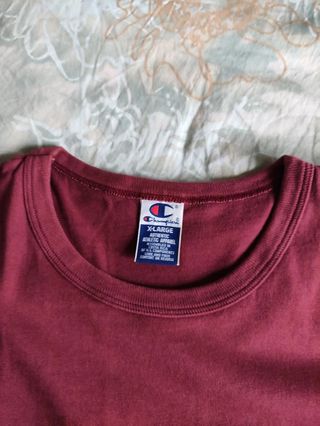 T-shirt Champion vintage rossa