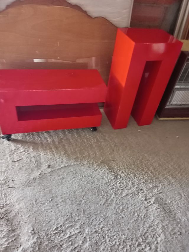 2 Módulos Comedor Rojo