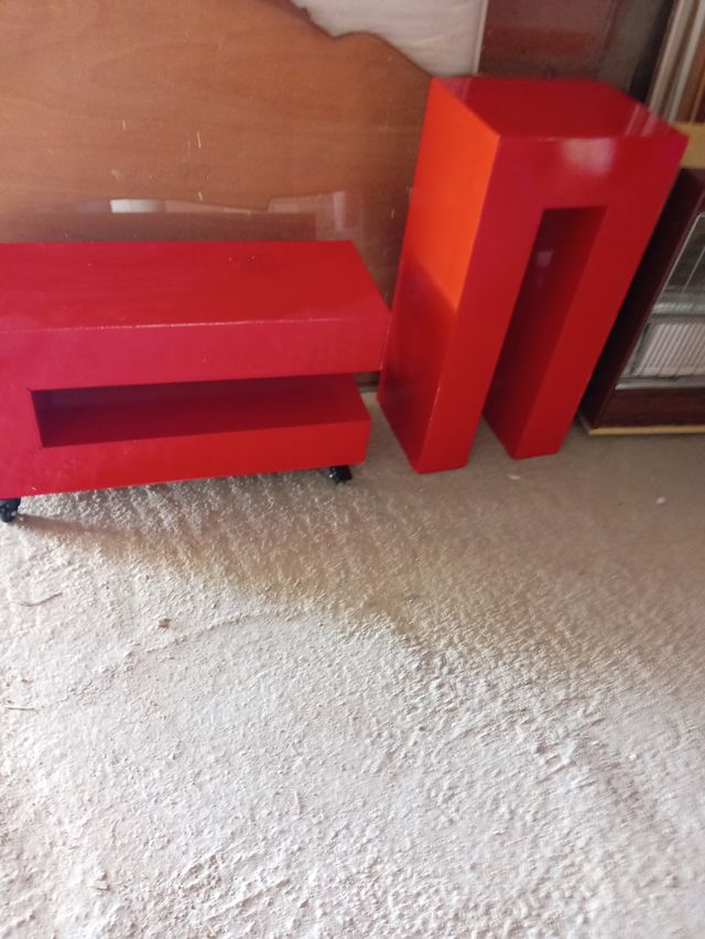 2 Módulos Comedor Rojo