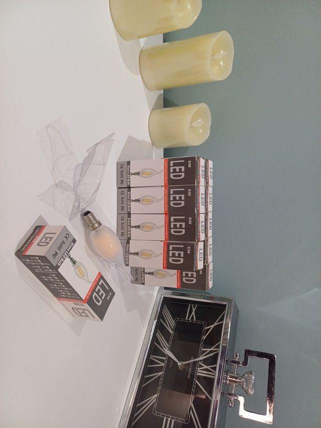 Bombillas LED C35 (3 unidades)