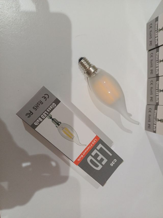 Bombillas LED C35 (3 unidades)