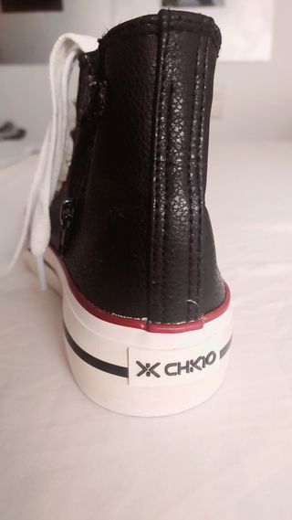 Botines Chika10 negros, talla 36