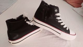 Botines Chika10 negros, talla 36