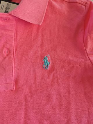 Vestido Polo Ralph Lauren niña rosa talla 14 -16