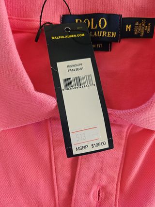 Vestido Polo Ralph Lauren niña rosa talla 14 -16