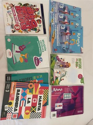 Libros tercero primaria Las Nieves