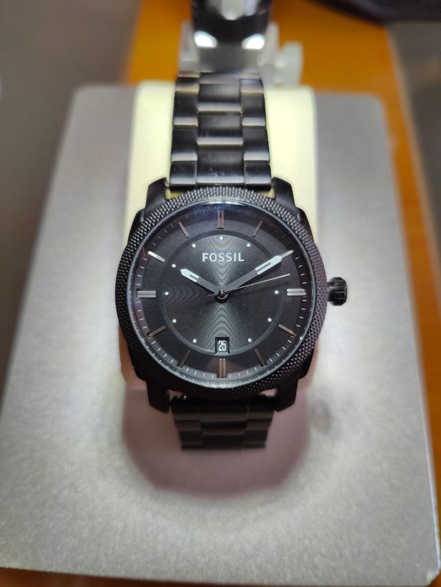 Reloj Fossil FS4775IE negro quarzo hombre acero