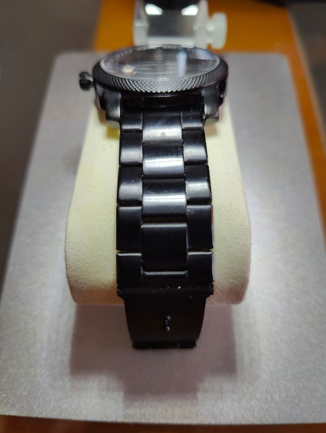 Reloj Fossil FS4775IE negro quarzo hombre acero