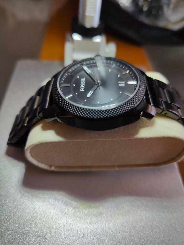 Reloj Fossil FS4775IE negro quarzo hombre acero