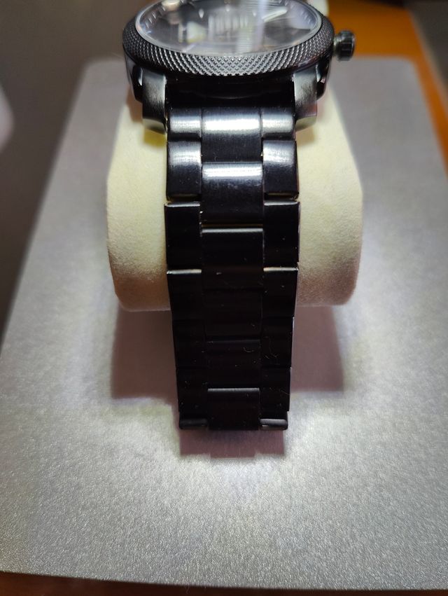 Reloj Fossil FS4775IE negro quarzo hombre acero