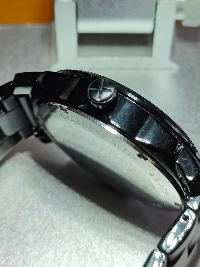 Reloj Fossil FS4775IE negro quarzo hombre acero