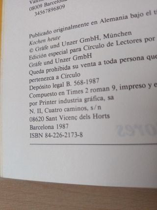 Cocinar Hoy - Annette Wolter