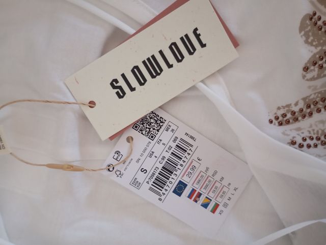 Camiseta blanca mujer