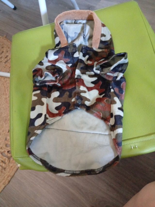 Sudadera camuflaje mascota