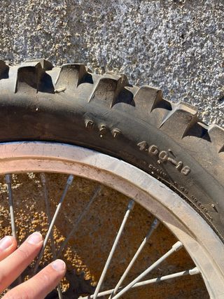 Ruedas Moto Enduro usadas