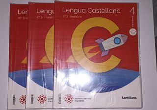 Libros de 4° de primaria 
Editorial Santillana 
