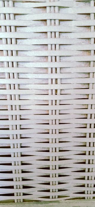 Biombo madera pintado a la tiza a mano 

