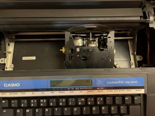 Casiowriter CW-600: Máquina escribir
