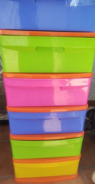 Cajonera 6 cajones - Multicolor