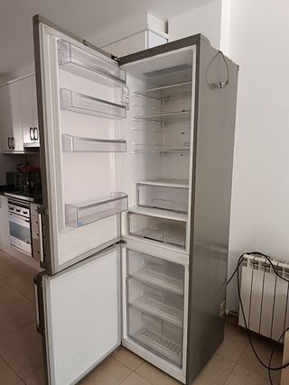 Nevera LG acero inoxidable