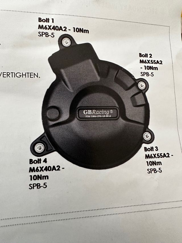 Juego tapas motor carbono Yamaha MT-09 2021-2023