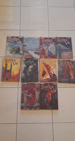 10riviste francesi del 1925 La science et la Vie 