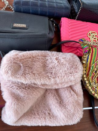 Lote de 7 bolsos - varios estilos