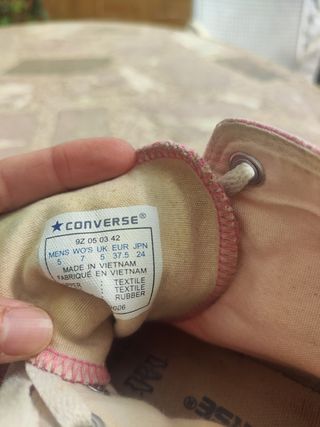 Converse Chuck Taylor altas rosa 37,5