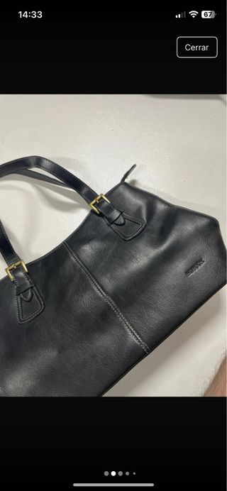 Bolso negro mujer mediano