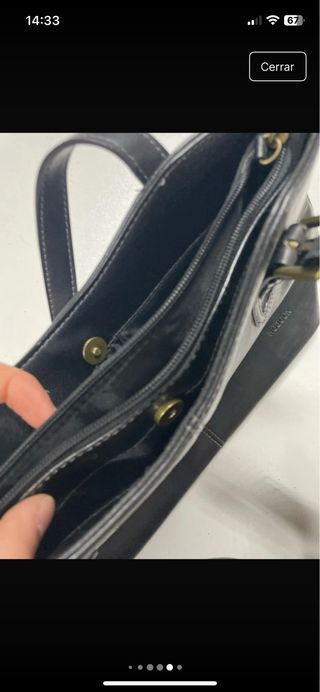Bolso negro mujer mediano