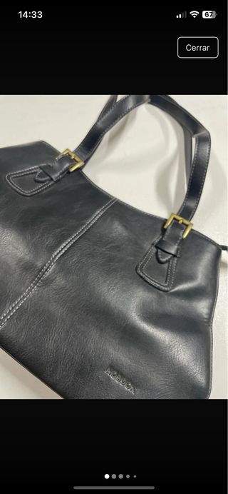 Bolso negro mujer mediano