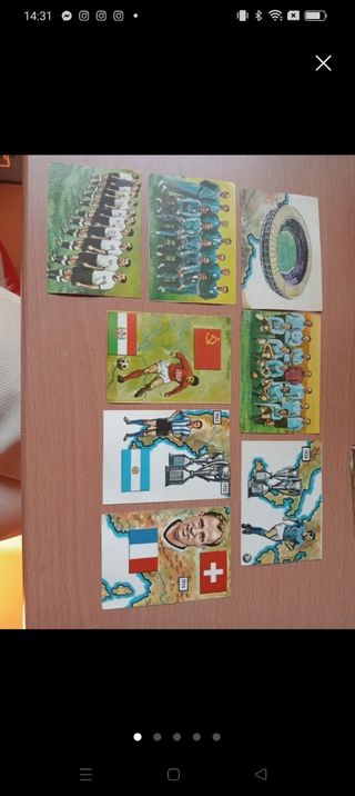 Cromos Bimbo Fútbol: Años 70