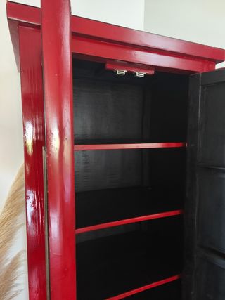 Se vende aparador de madera estilo oriental 