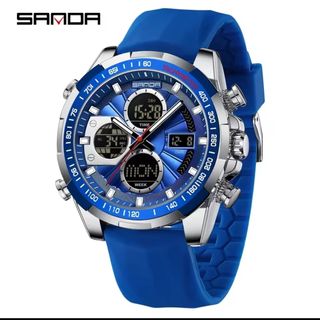 Reloj deportivo azul
